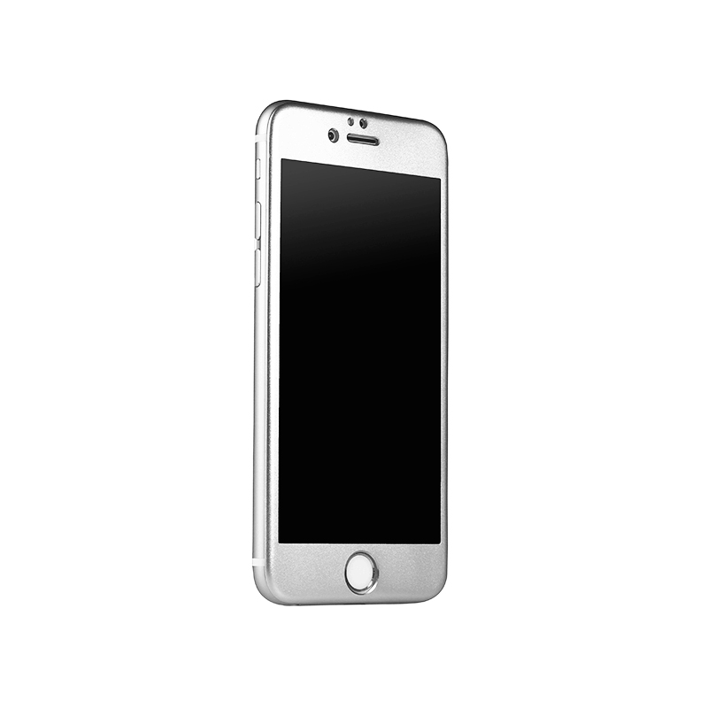 ibacks Full Screen Tempered Glass for iPhone 6 Plus Space Gray