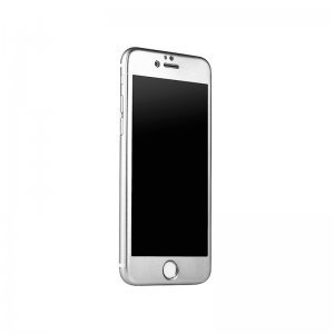 ibacks Full Screen Tempered Glass for iPhone 6 Plus Space Gray