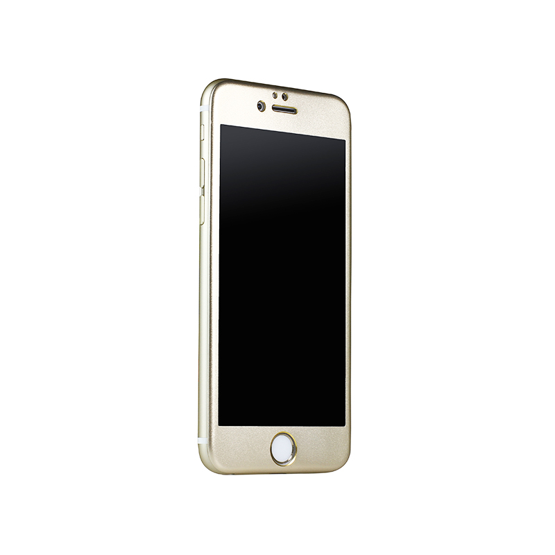 iBacks Full Screen Tempered Glass for iPhone 6 Champagne gold