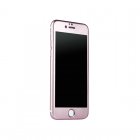 ibacks Full Screen Tempered Glass for iPhone 6 Plus Pink