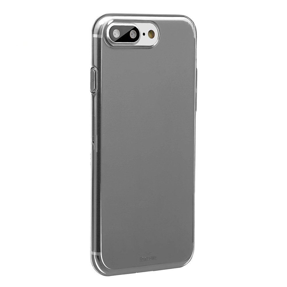 Baseus Simple Series Case (Clear) For iPhone 7 Plus Transparent Black