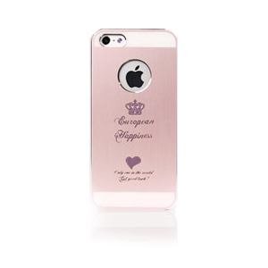 iBacks Cameo European Happiness for iPhone 5/5S/SE Pink