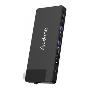 Adonit Nest 5-in-1 Hub Black (3182-17-07-A)