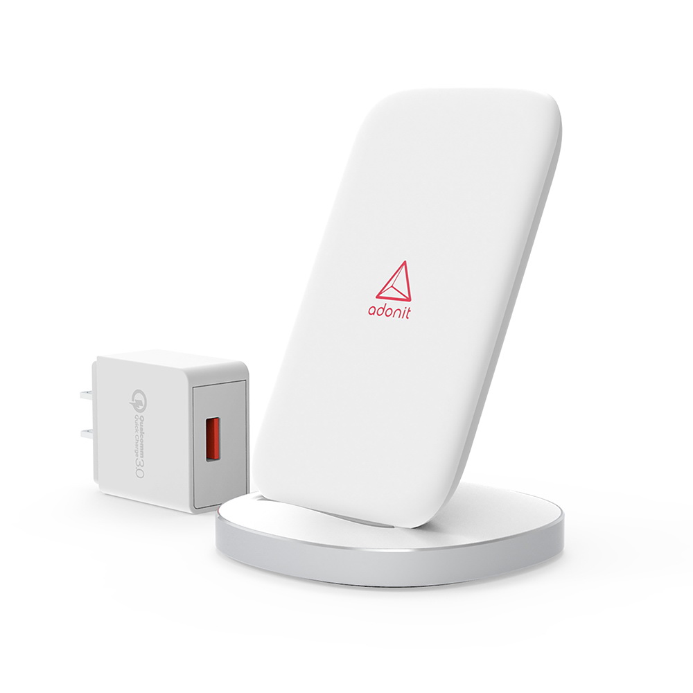 Adonit Wireless Fast Charging Stand White (3130-17-08-C)