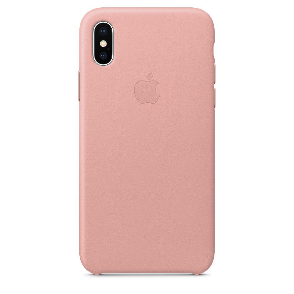 Реплика iPhone X Leather Case Pale Pink (MQTH2FE/A)