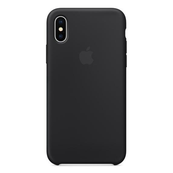 Реплика Apple Silicone Case For iPhone X Black (MMWF2FE/A)