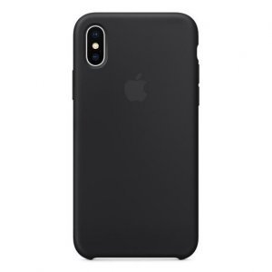 Реплика Apple Silicone Case For iPhone X Black (MMWF2FE/A)