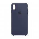 Репліка Apple Silicone Case For iPhone XR Midnight Blue