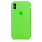 Реплика Apple Silicone Case For iPhone X/XS Lime Green