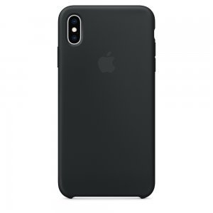 Репліка Apple Silicone Case For iPhone XS Max Black