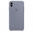 Реплика Apple Silicone Case For iPhone XS Max Lavender Grey