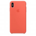 Реплика Apple Silicone Case For iPhone XS Max Nectarine