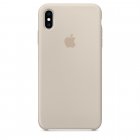 Репліка Apple Silicone Case для iPhone XS Max Stone