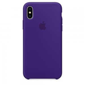 Реплика Apple Silicone Case For iPhone X Ultra Violet (MMWF2FE/A)