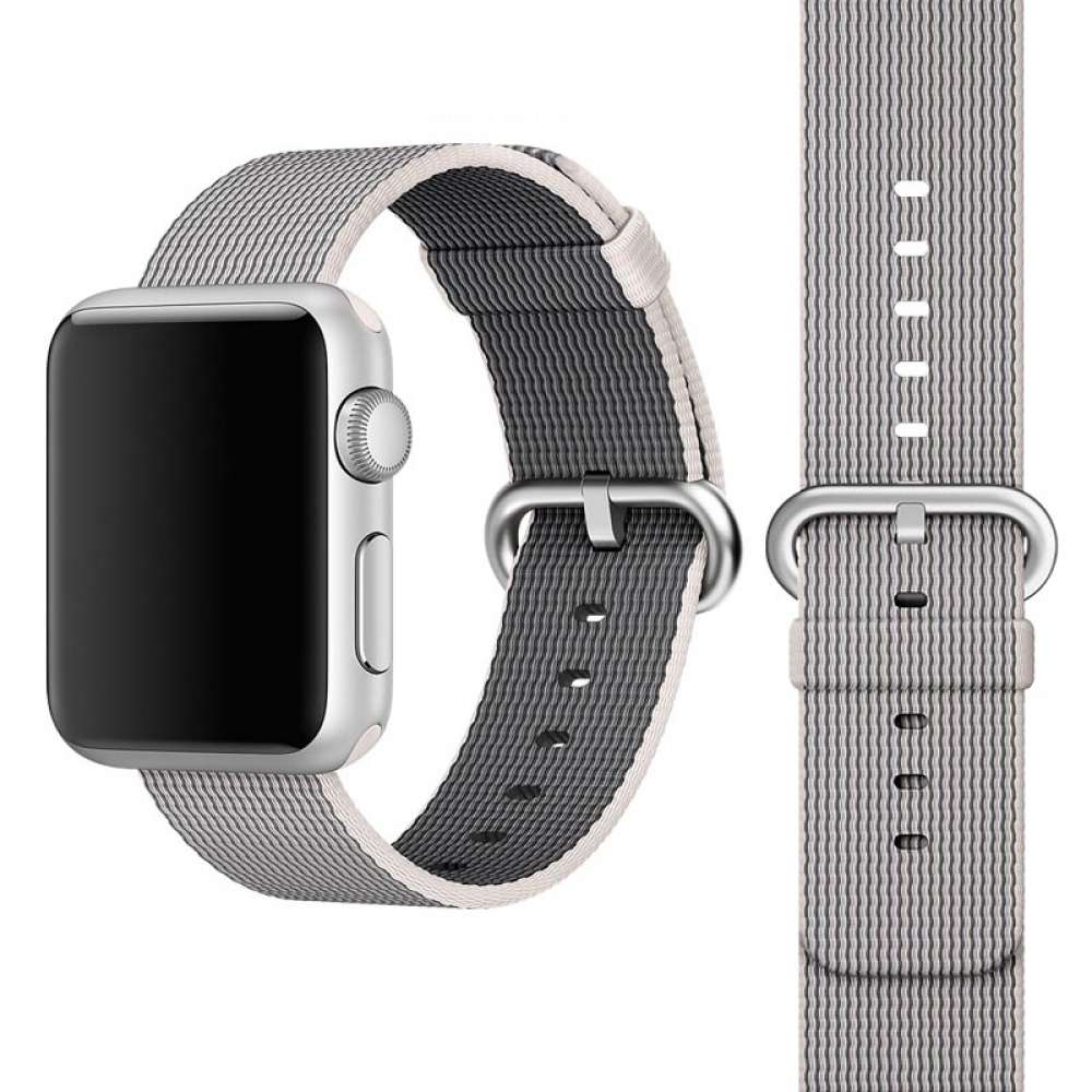 Coteetci W11 Nylon Band Grey for Apple Watch 42/44/45mm (WH5215-GY)