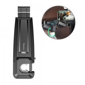 Baseus Backseat Vehicle Phone Holder Hook Black (SUHZ-A01)