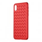 Baseus BV Weaving Case for iPhone X/XS Red (WIAPIPHX-BV09)