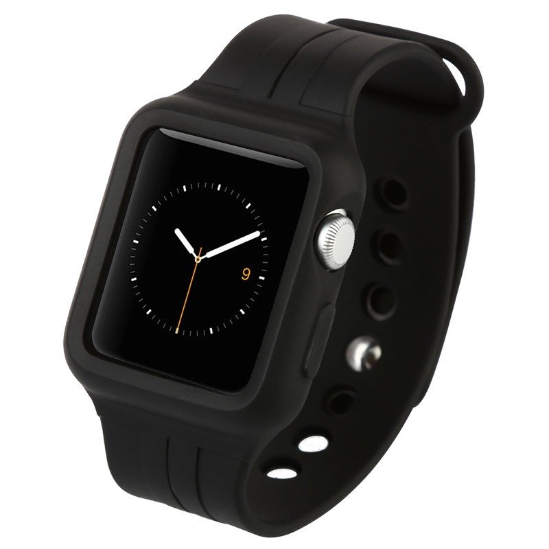 Baseus Fresh-Color Plus Series Sports watchband For Apple watch 38mm Black