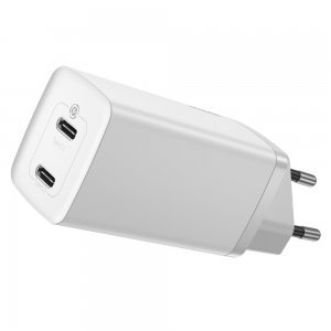 Baseus GaN2 Lite Quick ChargerC+C 65W EU White (CCGAN2L-E02) Baseus GaN2 Lite Quick ChargerC+C 65W EU White (CCGAN2L-E02)