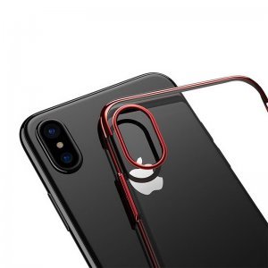 Baseus Glitter Case Red For iPhone X/XS (WIAPIPH8-DW09)