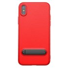 Baseus Happy Watching Supporting Case For iPhone X/XS Red (WIAPIPH8-LS09)