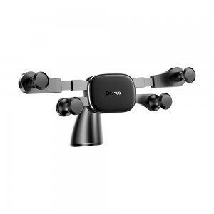 Baseus Horizontal Screen Gravity Vehicle-mounted Holder Black (SUYL-HP01)