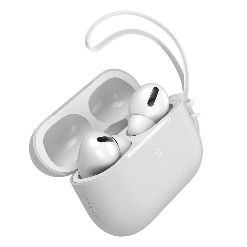 Baseus Let's Go Jelly Lanyard Case For Airpods Pro White (WIAPPOD-D02)