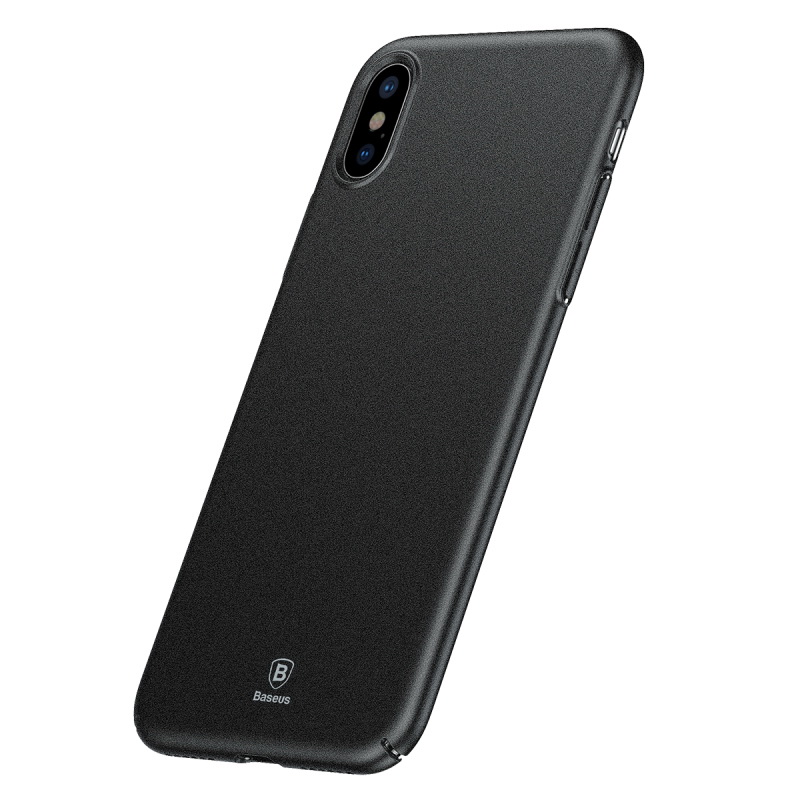 Baseus Meteorite Case Black For iPhone X (WIAPIPHX-YU01)