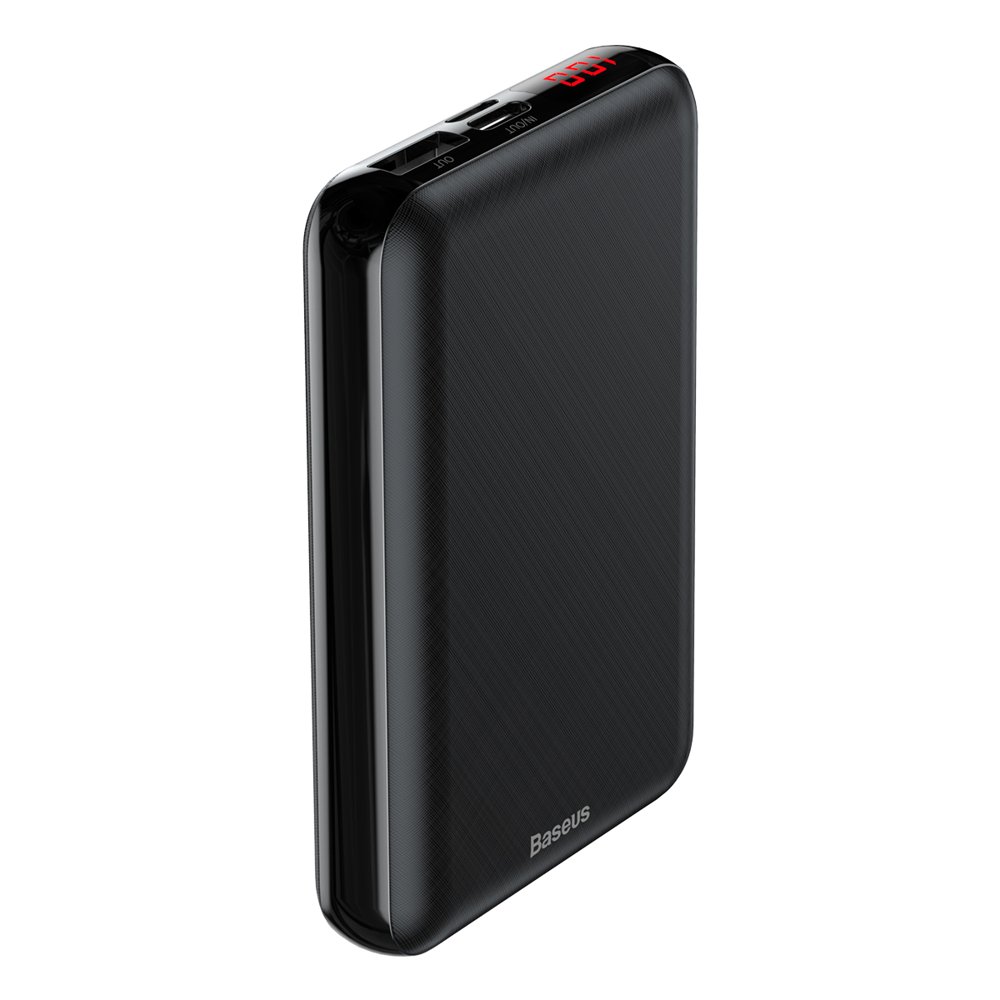 Baseus Mini S Digital Display Powerbank 10000mAh PD Edition Black (PPALL-XF01)