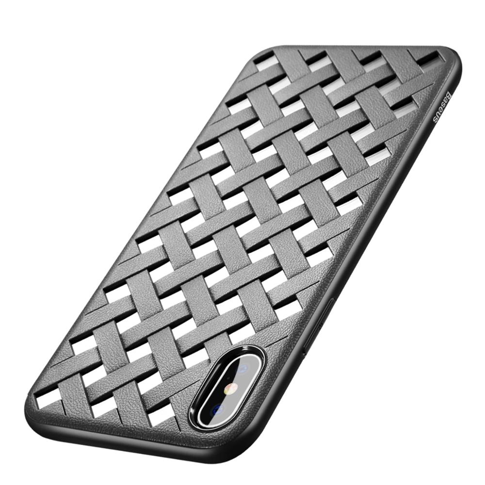 Baseus Paper-Cut Case for iPhone X Black (WIAPIPHX-BG01)