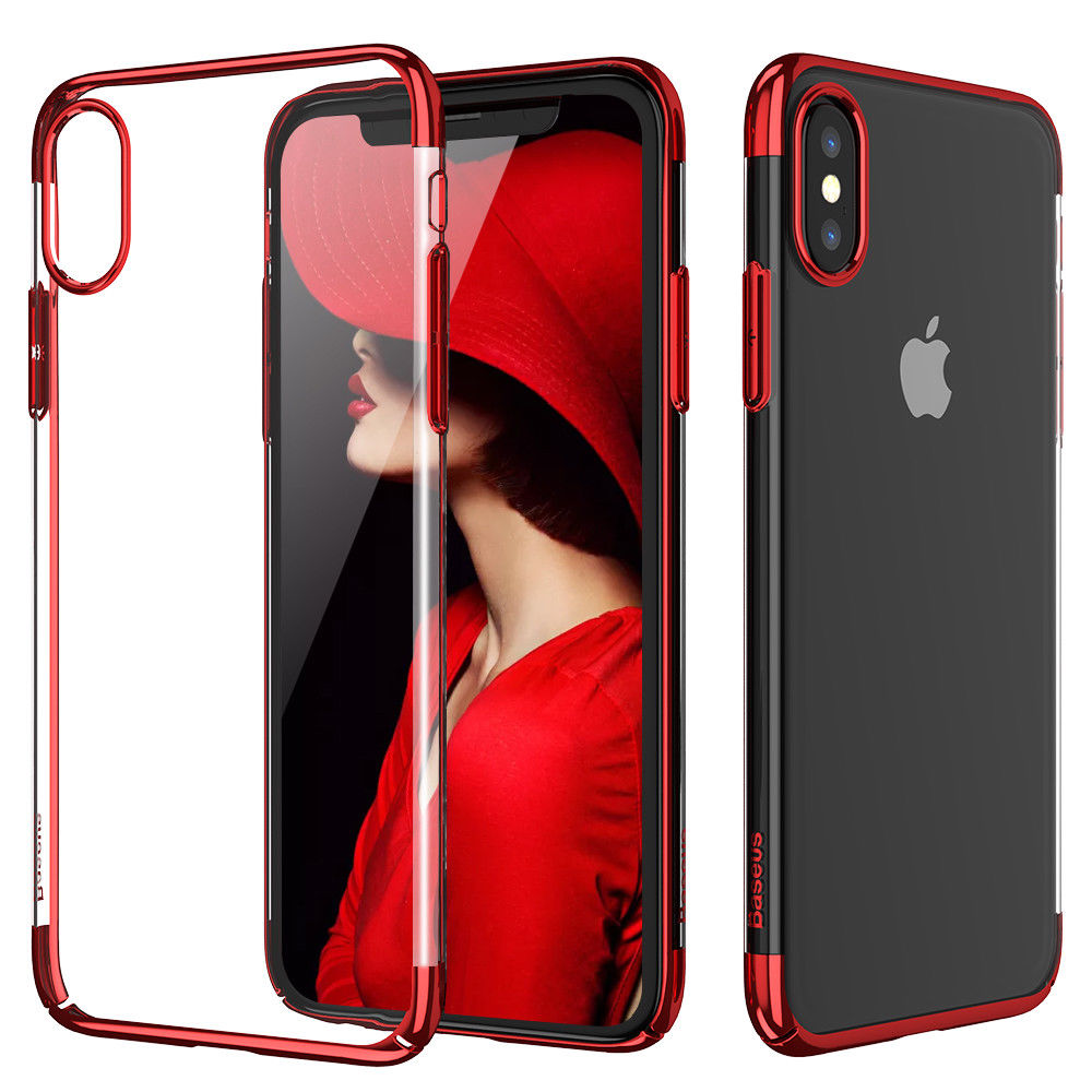 Baseus Shining Case For iPhone XS Max Red (ARAPIPH65-MD09)