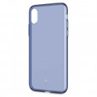 Baseus Simple Series Case Transparent Blue For iPhone X/XS
