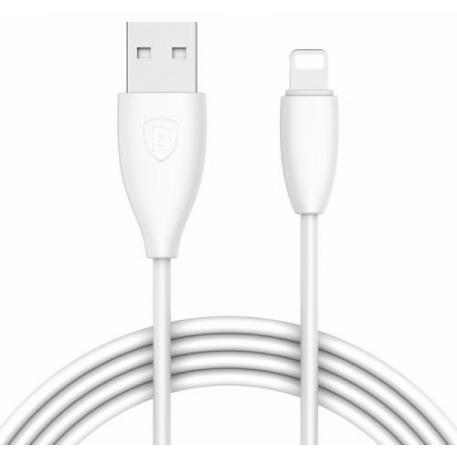 Baseus Small Pretty Waist Cable For Apple 1.2M White (CALMY-02)