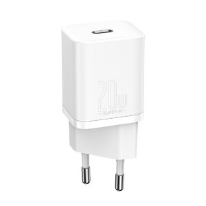 Baseus Super Si Quick Charger 1C 20W EU White (CCSUP-B02)