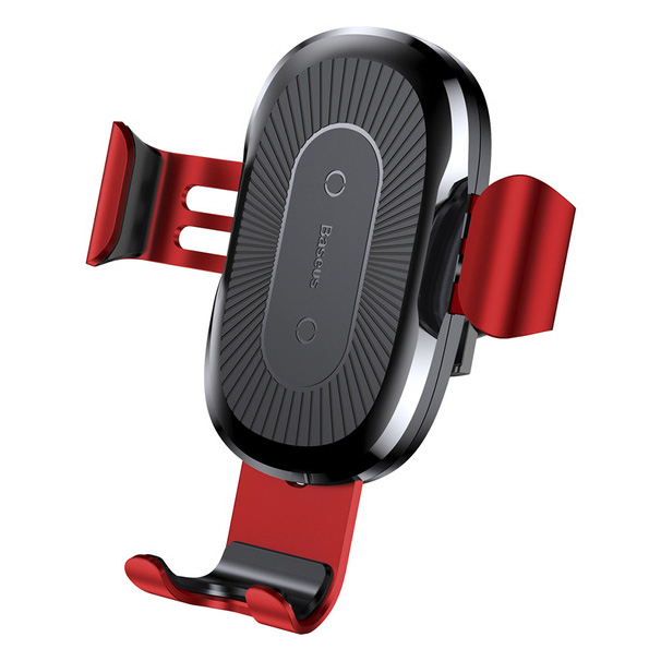 Baseus Wireless Charger Gravity Car Mount Red (WXYL-09)