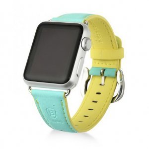 Baseus Colorful watchband For Apple watch 38/40/41mm Green-yellow