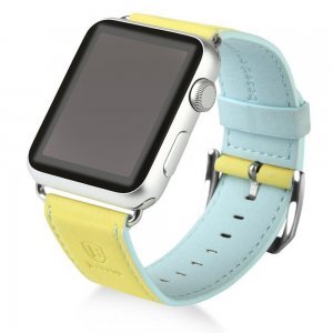 Baseus Colorful watchband For Apple watch 42/44/45/49mm Yellow-blue