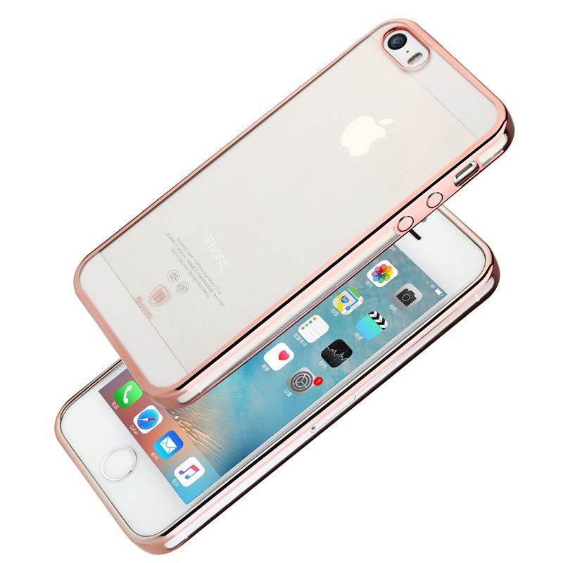 Baseus Shining Case For iphone 5/5S/SE Rose Gold