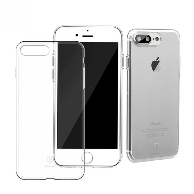 Baseus Simple Series Case (Clear) For iPhone 7 Plus Transparent