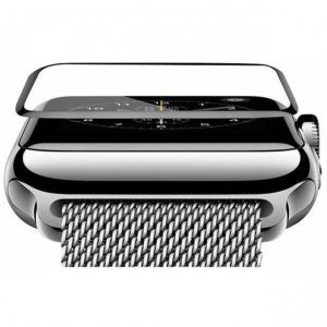 COTEetCI 4D Black-Rim Full Viscosity Glass for Apple Watch 3/2/1 38mm (CS2213-38)