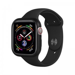 COTEetCI Aluminum Magnet Case Black For Apple Watch 4/5/6/SE 40mm (CS7057-BK)