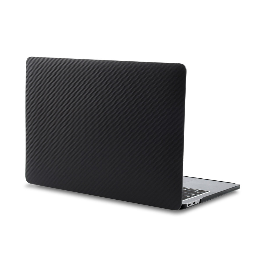 COTEetCI Carbon Pattern Protective Soft Shell Black For MacBook Pro 13" (A1706/A1708/A1989/A2159/ A2251/A2289/A2338) 2016-2020 (11003-BK)