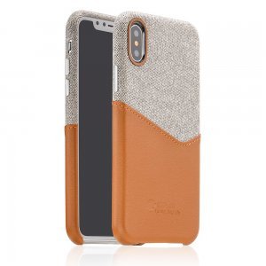 COTEetCI Max-Up Liquid Silicon Case for iPhone X/XS Brown (CS8015-BR)