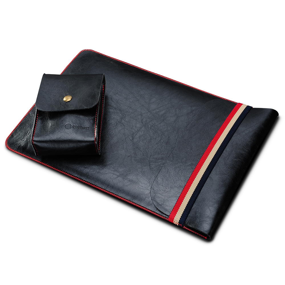 COTEetCI Leather Sleeve Bag 11" Black (CS5127-BK)
