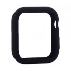 Coteetci Liquid Silicone Case For Apple Watch 4/5/6/SE 40mm Black (CS7067-BK)