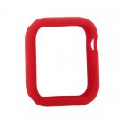 Coteetci Liquid Silicone Case For Apple Watch 4/5/6/SE 44mm Red (CS7068-RD)