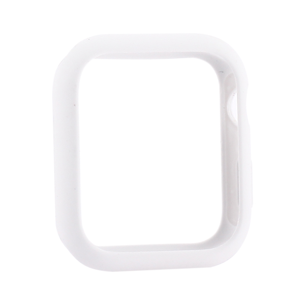 Coteetci Liquid Silicone Case For Apple Watch 4/5/6/SE 40mm White (CS7067-WH)