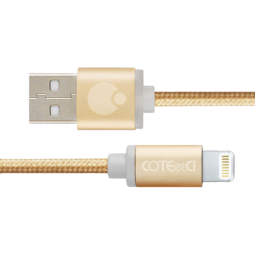 COTEetCI M30i Lightning Cable 3m Gold (CS2127-3M-GD)