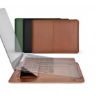 COTEetCI Multifunction Leather Liner Bag Green For Macbook Pro/Air 13 (MB1087-GR)
