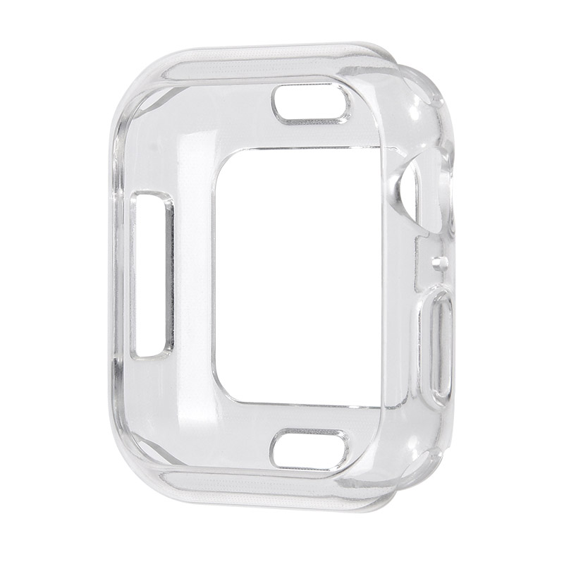 Coteetci TPU Case For Apple Watch 4/5/6/SE 44mm Transparent (CS7050-TT)